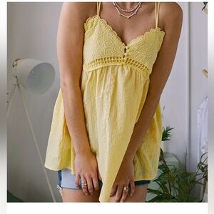 Urban Outfitters Boho Anya Longline Cami Top, NWT, size Medium, Flow